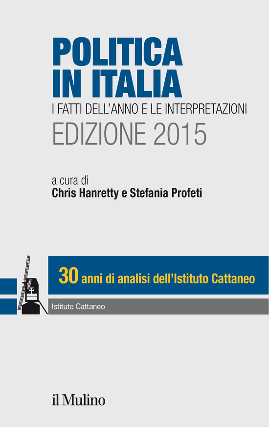 Copertina del libro Politica in Italia. Edizione 2015
