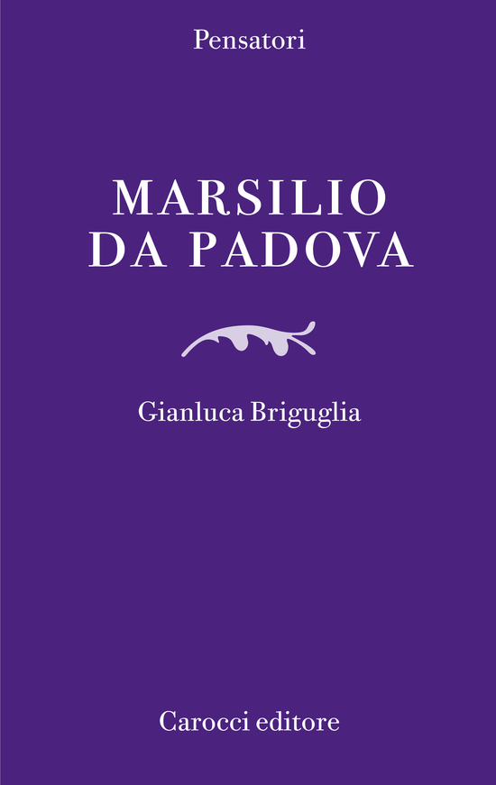 Copertina del libro Marsilio da Padova ()