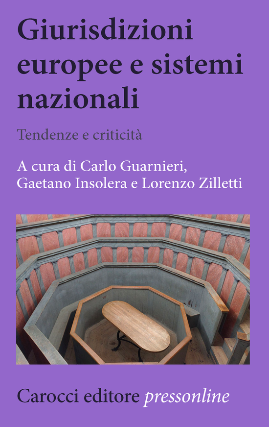 Copertina del libro Giurisdizioni europee e sistemi nazionali