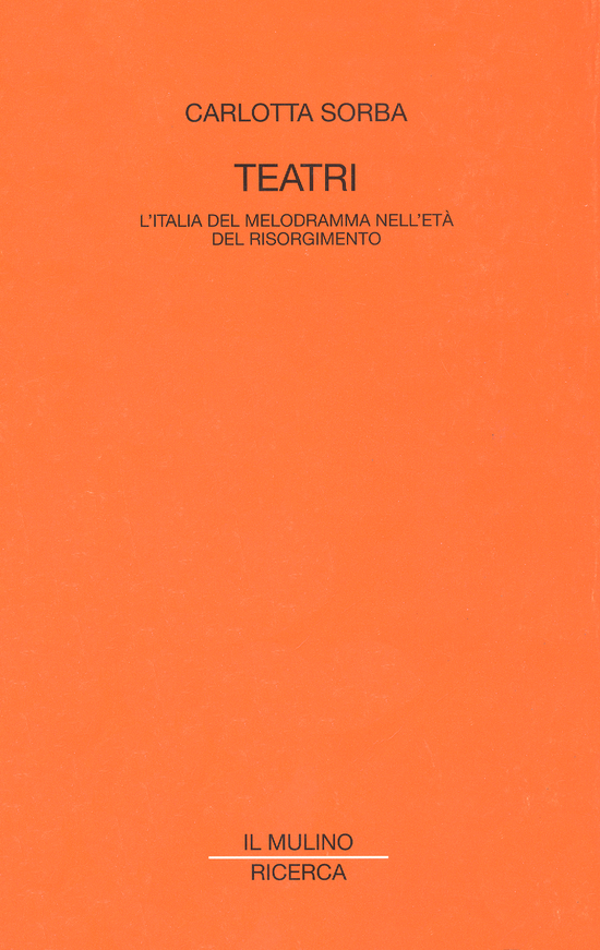Copertina del libro Teatri